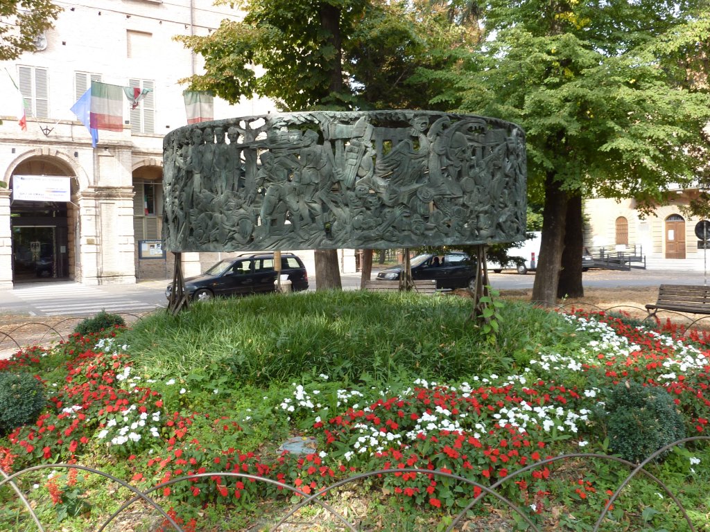 Denkmal der Resistenza in Castelnovo