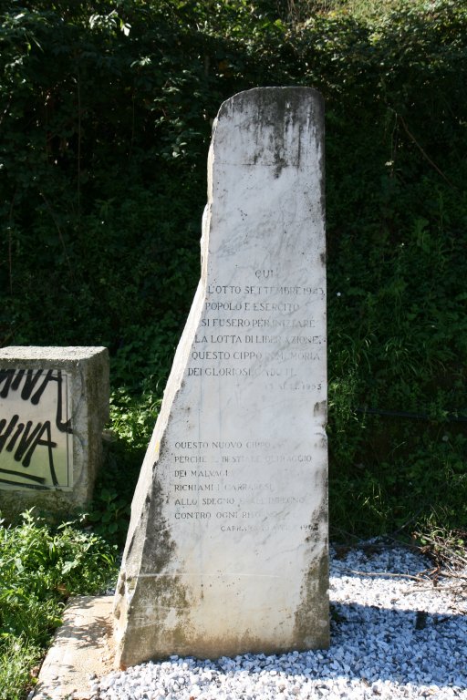 Vecchio Cippo della Foce (Foto: Baldini)