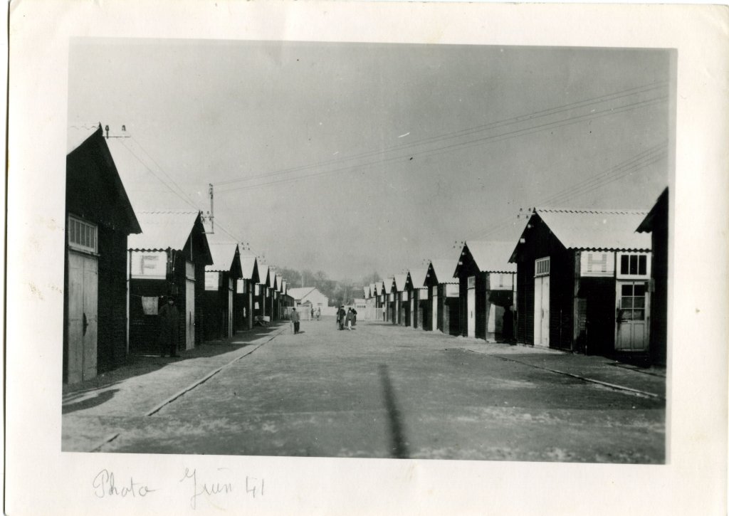 Historisches Foto des Lagers (© CERCIL, Orléans)