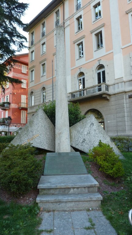 Denkmal für die Resistenza in Domodossola