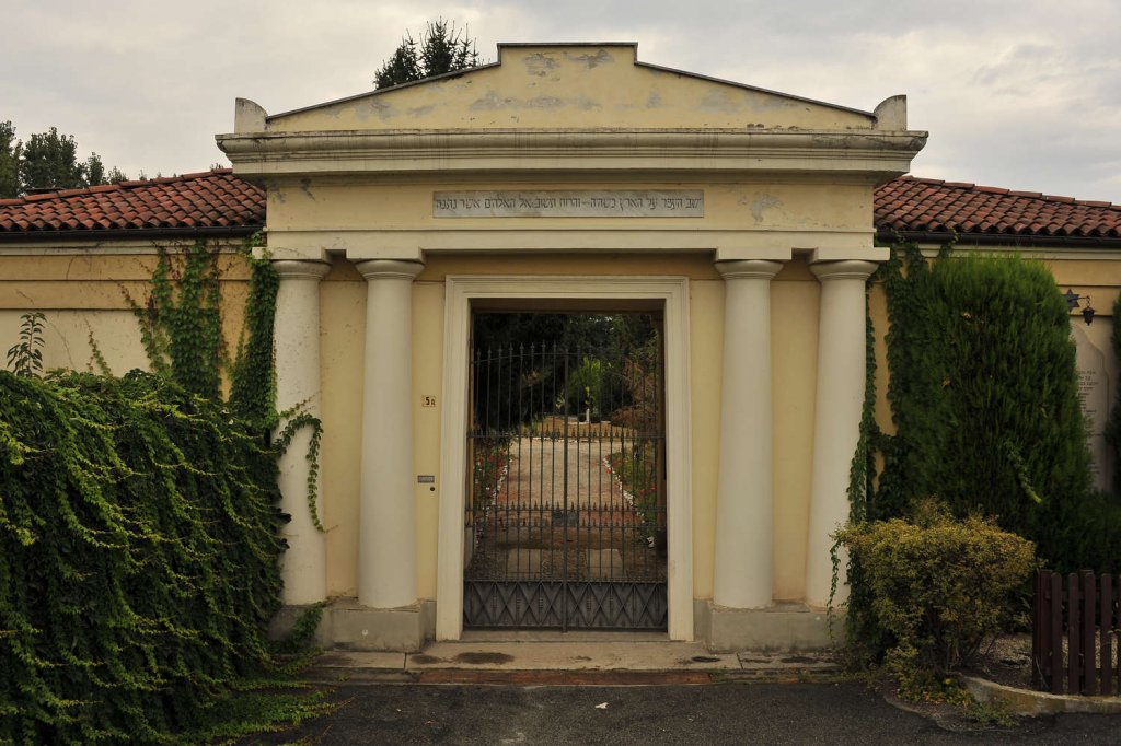 Der jüdische Friedhof von Saluzzo (Foto: Bade)