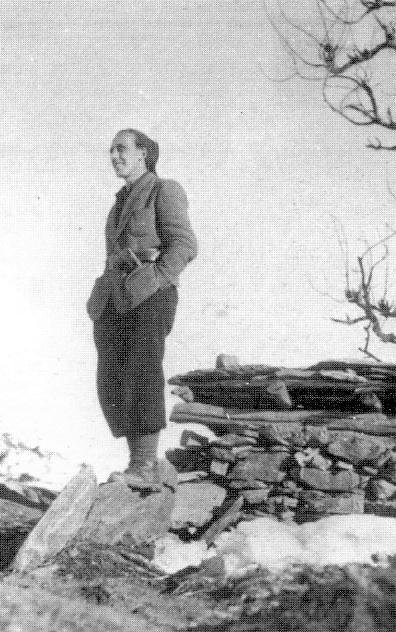 Nuto Revelli in Paralup (Foto: Istituto storico della Resistenza di Cuneo D.L.Bianco)