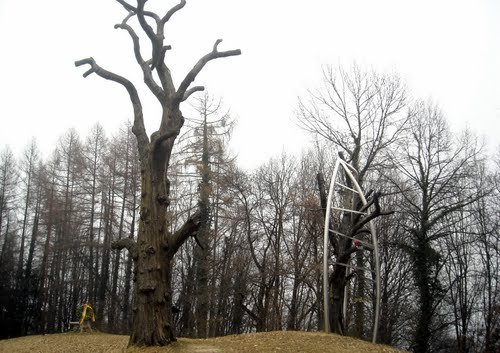 Denkmal im Bosco delle Castagne