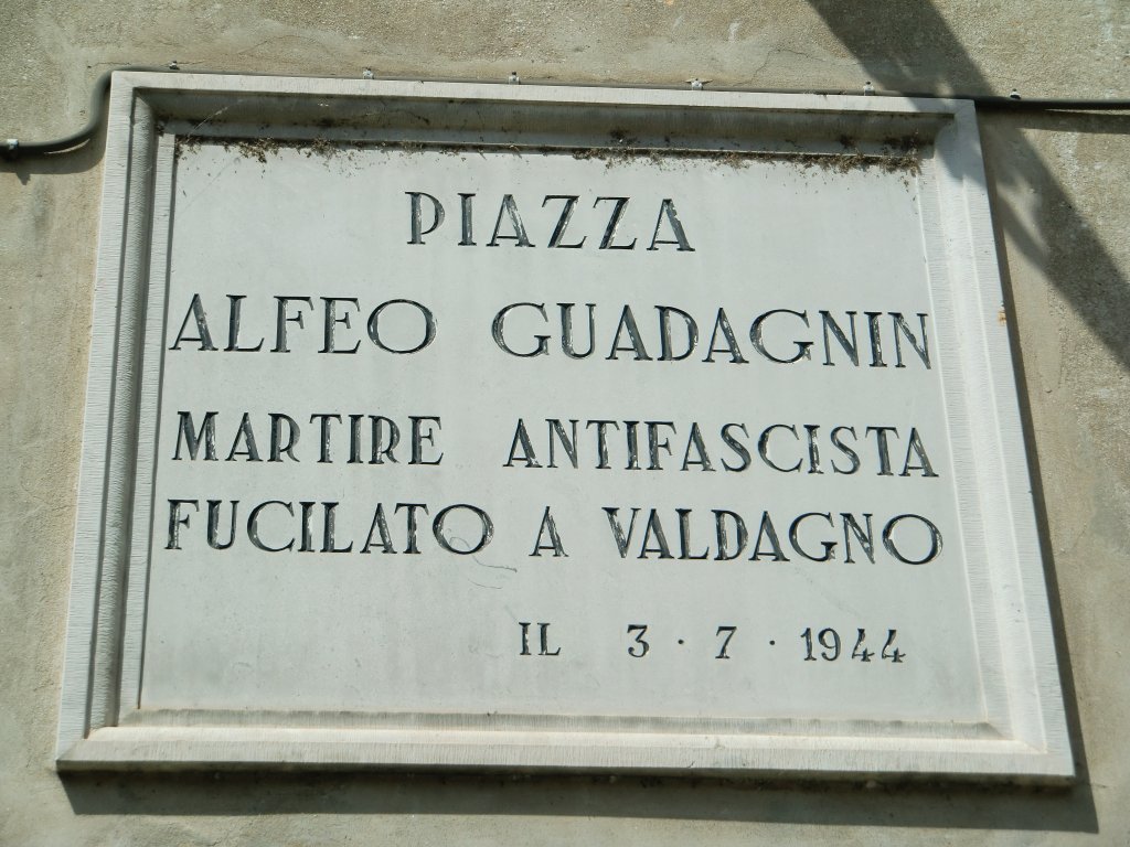 Piazza A. Guadagnin in Bassano del Grappa