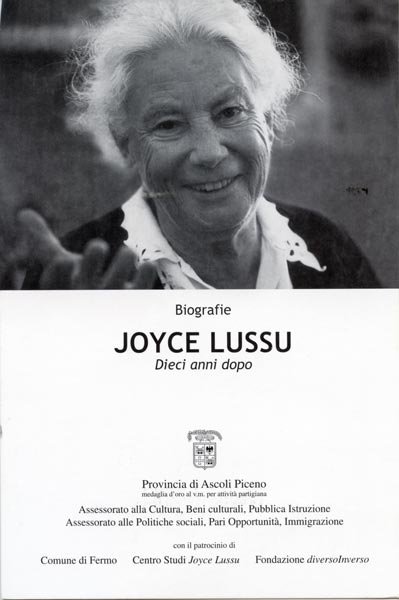 Biographie von Joyce Lussu (Centro Studi Joyce Lussu)