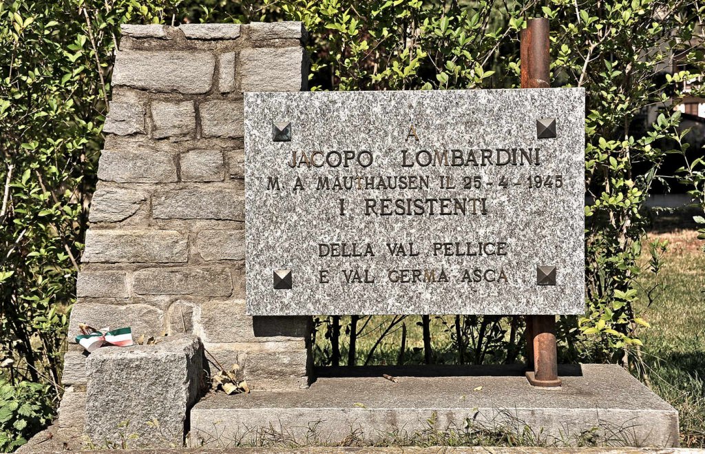 Gedenkstein für Jacopo Lombardini