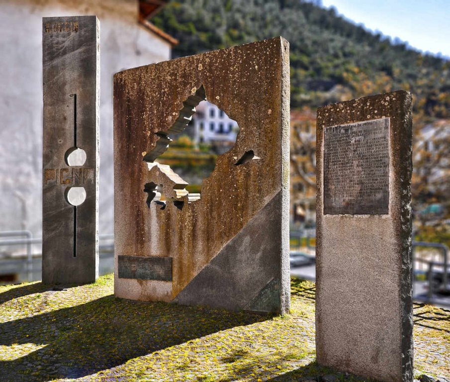 Denkmal für die Partisanenrepublik von Pigna