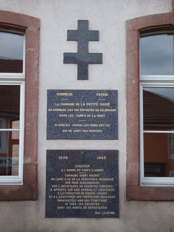 Tafel am Rathaus (Orden)