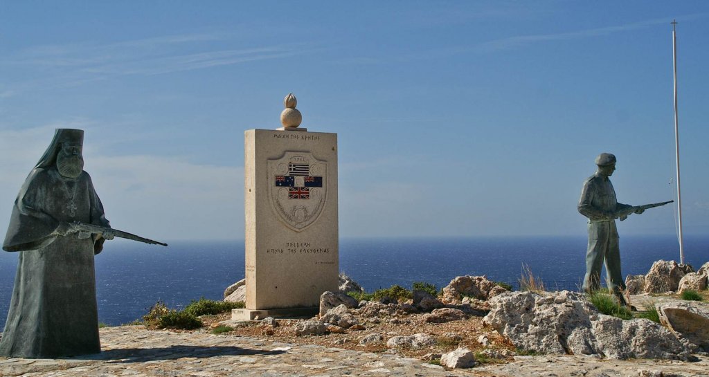 Gedenkstätte beim Kloster Preveli