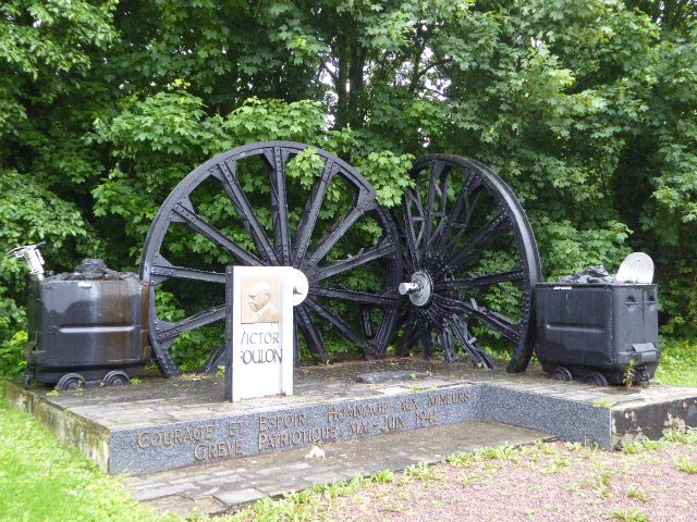 Denkmal Bergarbeiterstreik Denkmal Bergarbeiterstreik
