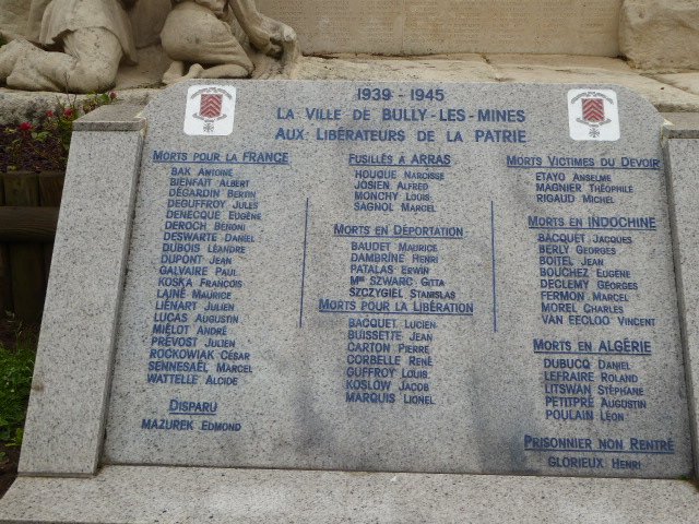 Gedenktafel Résistants und Deportierte