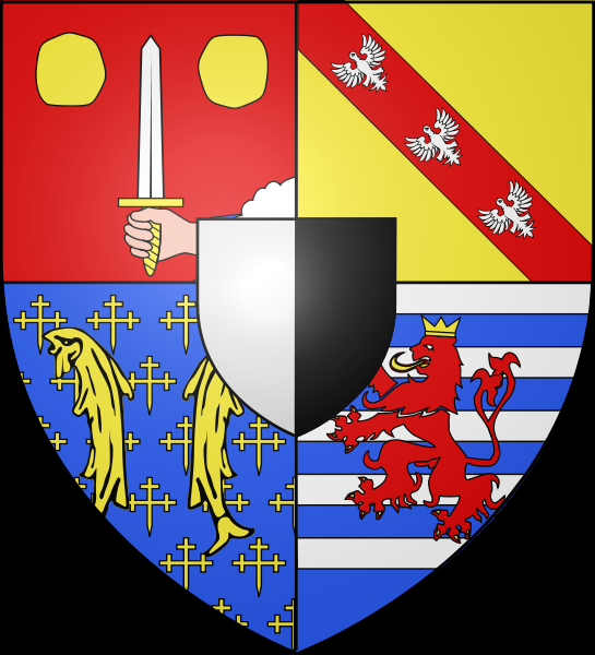 Wappen des Departements Moselle (Quelle Wikipedia)