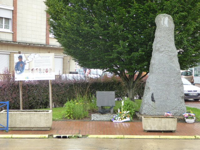 Denkmal und Gedenktafel schwarzafrikanische Soldaten 