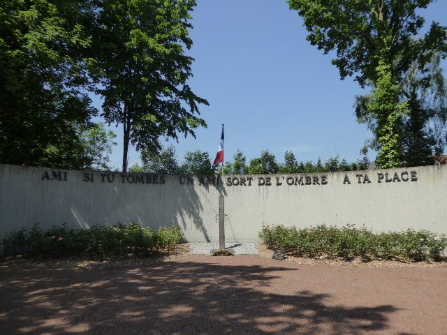 Widerstandsdenkmal im Parc Lebret