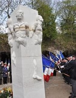 Einweihung der Stele des Fusillés 2012