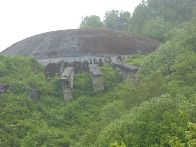 Kuppel des Bunkers