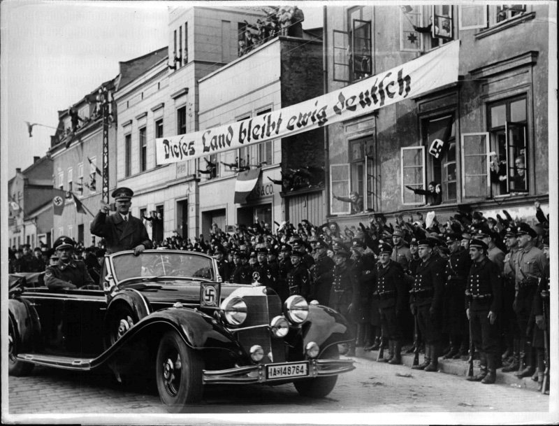 Hitler in Memel, März 1939 (ÖNB)