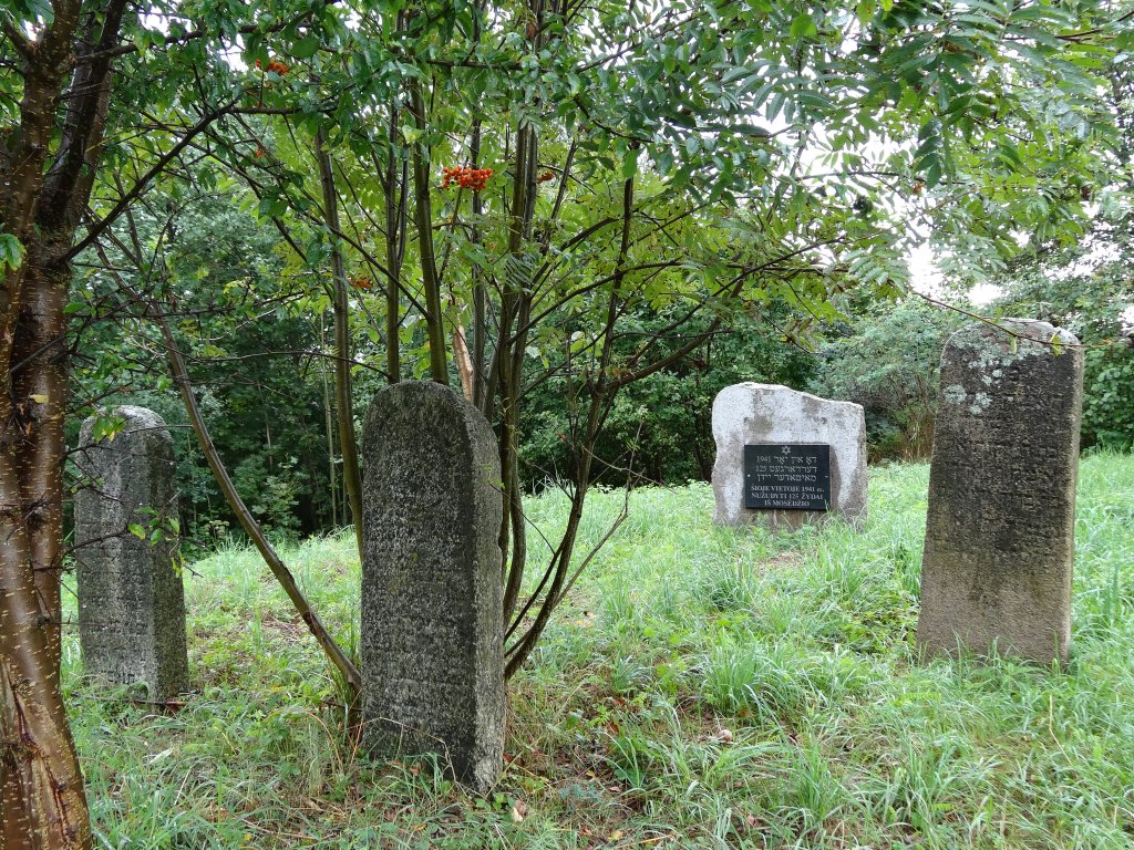 Gedenkort II für die Juli-Opfer, jüdischer Friedhof Kretinga