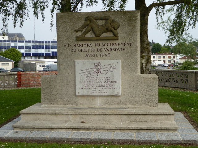 Denkmal Märtyrer des Warschauer Ghetto-Aufstands 