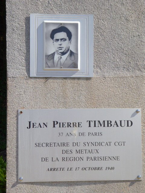 Stele Jean-Pierre Timbaud