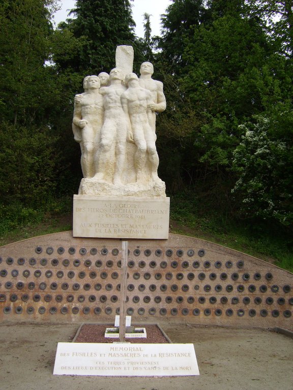 Denkmal in Châteaubriant (Ausschnitt)
