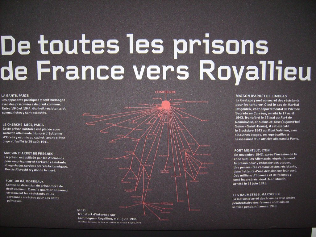 Transporte aus Haftanstalten Frankreichs nach Royallieu