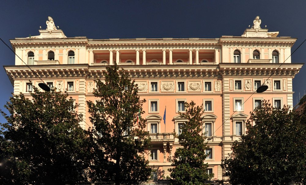 Grand Hotel Flora - früher Sitz des deutschen Generalkommandos 