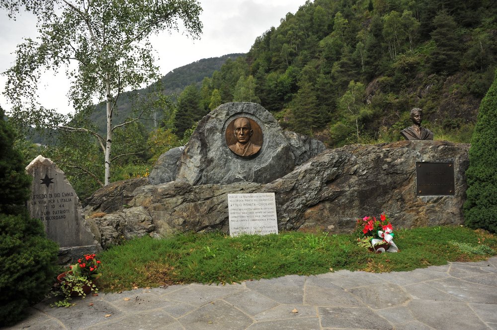 Gedenkstätte bei Sasso di Finero