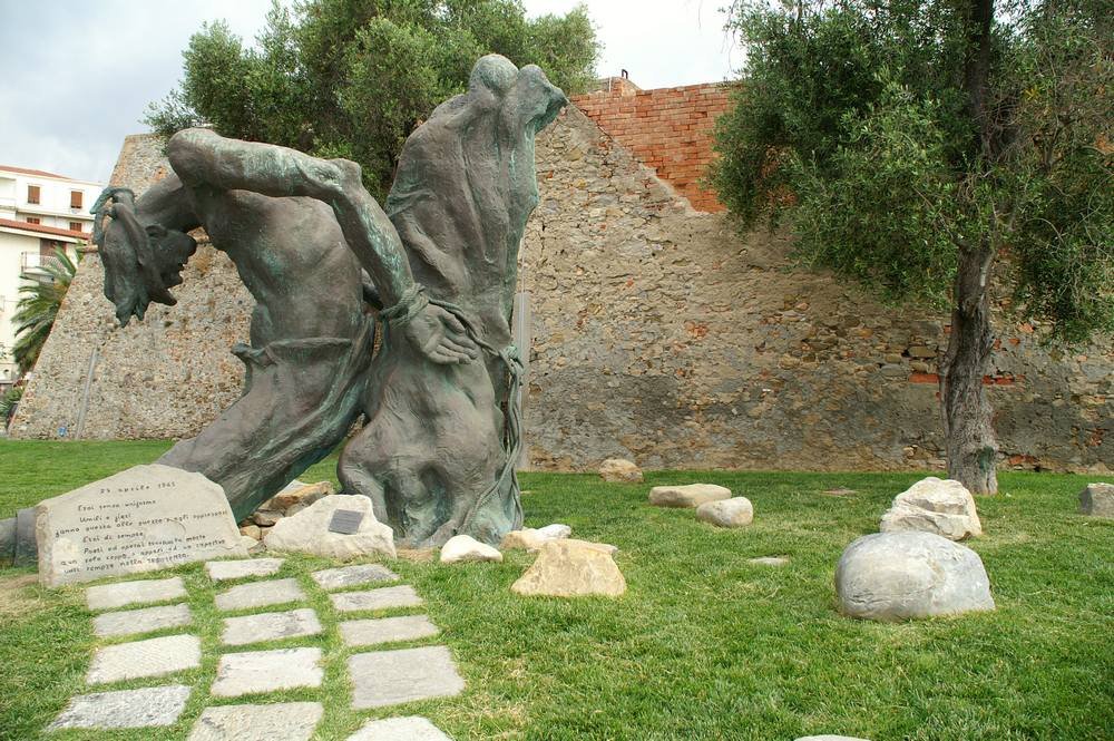 Monumento ai Martiri della Resistenza in Sanremo