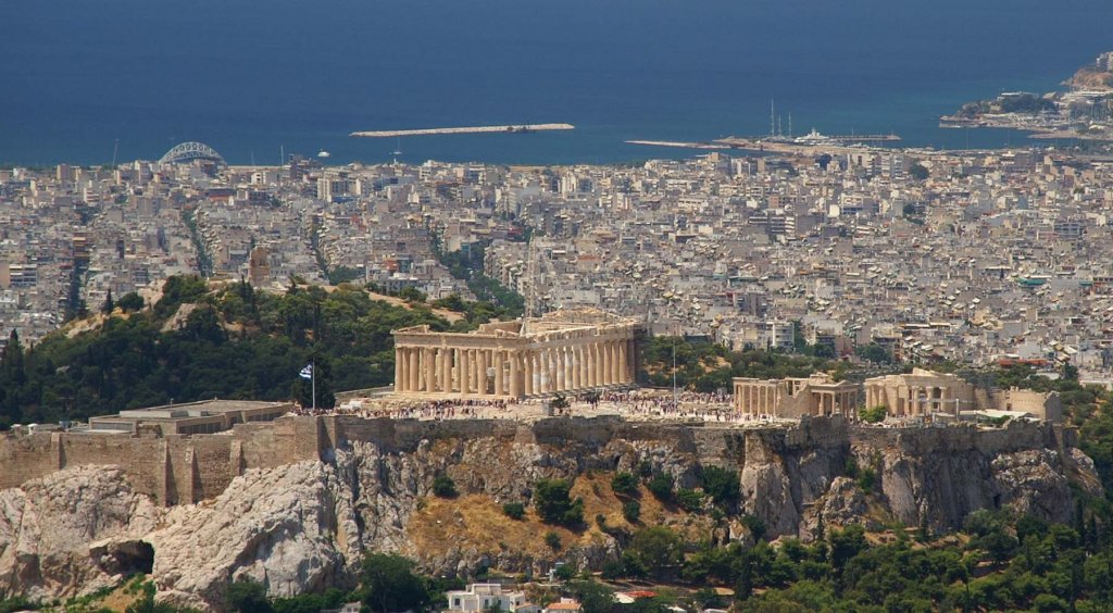 Die Akropolis von Athen