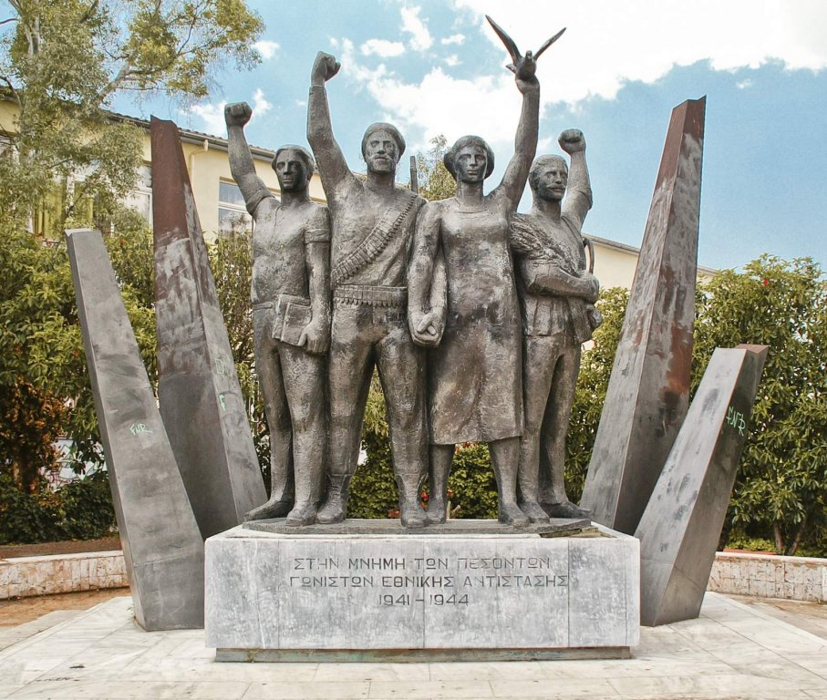 Widerstandsdenkmal in Pavlos Melas