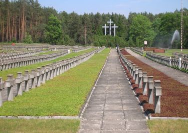 Palmiry, Friedhof ; Quelle: wikimedia commons