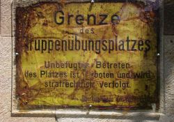 alte Grenztafel