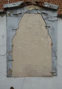 Gedenktafel 1939-45 am Friedhofseingang