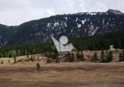 Nationaldenkmal auf dem Glières-Plateau