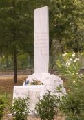 Denkmal in der Viale delle Miniere 