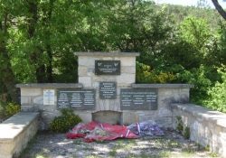 Denkmal an der Ferme Monteau