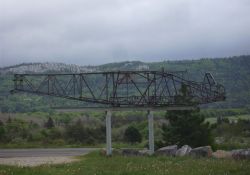 Überreste eines deutschen Lastenseglers, Vassieux-en-Vercors