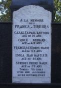 Denkmal zwischen Sorbo und Querciolo (Ausschnitt)