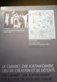 Katakombe, Theater der Internierten (Plakat)