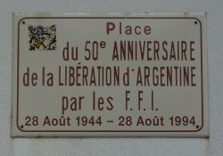 Straßenschild Befreiungsplatz