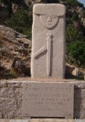 Stele zu Ehren des Kampfes der Résistants gegen den Faschismus