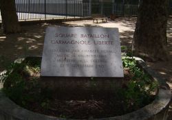 Tafel Bataillon Carmagnole Liberté