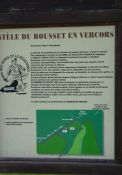 Infotafel in Rousset