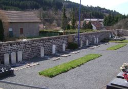 Friedhof, Gräber der britischen Fallschirmjäger