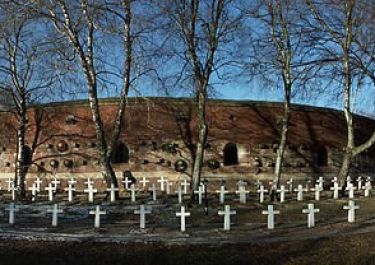 Friedhof an der Rotunde (Teilansicht); Foto: pl.wikipedia/McEurytos