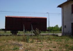 Deportations-Güterwagen